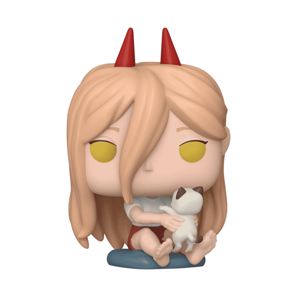 Funko Pop! Chainsaw Man Power with Meowy # 1766 Chalice Collectibles W Protector